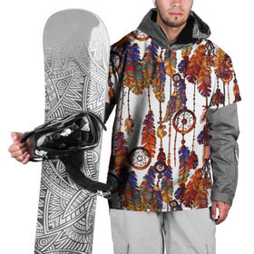 Накидка на куртку 3D с принтом Бохо в Санкт-Петербурге, 100% полиэстер |  | boho | hippie | белый | бохо | бусы | винтаж | графика | индейцы | искусство | камни | картинка | крутой | ловцы | лучший | милитари | мода | модный | молодёжная | ожелелье | перья | рисунок | сафари | снов