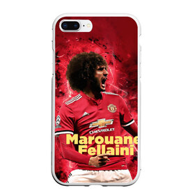 Чехол для iPhone 7Plus/8 Plus матовый с принтом Marouane Fellaini в Санкт-Петербурге, Силикон | Область печати: задняя сторона чехла, без боковых панелей | Тематика изображения на принте: de gea | fellaini | lukaku | manchester | manchester united | mufc | rooney | де хеа | лукаку | манчестер | манчестер юнайтед | феллайни | футбол