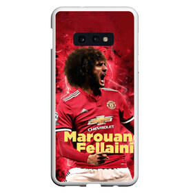 Чехол для Samsung S10E с принтом Marouane Fellaini в Санкт-Петербурге, Силикон | Область печати: задняя сторона чехла, без боковых панелей | Тематика изображения на принте: de gea | fellaini | lukaku | manchester | manchester united | mufc | rooney | де хеа | лукаку | манчестер | манчестер юнайтед | феллайни | футбол