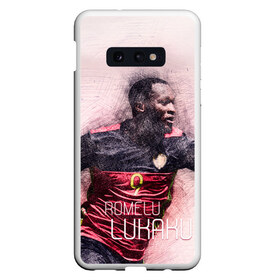 Чехол для Samsung S10E с принтом Romelu Lukaku в Санкт-Петербурге, Силикон | Область печати: задняя сторона чехла, без боковых панелей | de gea | fellaini | lukaku | manchester | manchester united | mufc | rooney | де хеа | лукаку | манчестер | манчестер юнайтед | феллайни | футбол