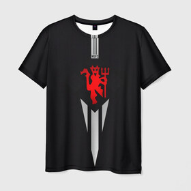 Мужская футболка 3D с принтом MUFC в Санкт-Петербурге, 100% полиэфир | прямой крой, круглый вырез горловины, длина до линии бедер | de gea | fellaini | lukaku | manchester | manchester united | mufc | rooney | де хеа | лукаку | манчестер | манчестер юнайтед | феллайни | футбол