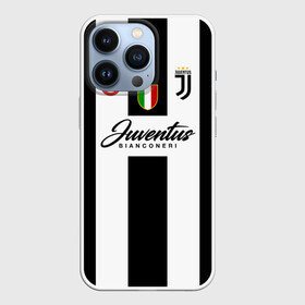Чехол для iPhone 13 Pro с принтом Ювентус в Санкт-Петербурге,  |  | Тематика изображения на принте: bianconeri | juve | juventus | италия | роналду | серия а | турин | форма | футбол | футболист | футбольная | футбольный клуб | черно белые | юве | ювентус