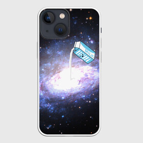 Чехол для iPhone 13 mini с принтом Milky Way в Санкт-Петербурге,  |  | cosmos | milk | nasa | space | космос | млечный путь | молоко