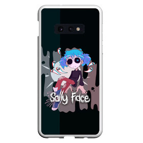 Чехол для Samsung S10E с принтом Sally Face в Санкт-Петербурге, Силикон | Область печати: задняя сторона чехла, без боковых панелей | blue | diane | face | fisher | gizmo | henry | johnson | killer | larry | sally | генри | гизмо | джонсон | диана | ларри | лицо | салли | фейс | фишер