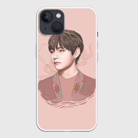 Чехол для iPhone 13 с принтом Kim Taehyung в Санкт-Петербурге,  |  | bts | gucci | jeon jungkook | k pop | kim taehyung | korean pop | music | бтс | гуси | гучи | гуччи | кей поп | ким тхэ хён | коллаб | чон чонгук