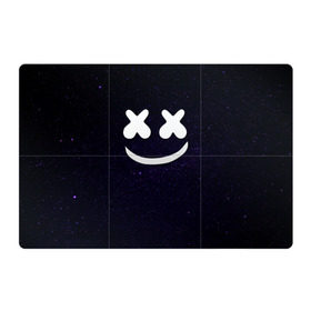 Магнитный плакат 3Х2 с принтом Marshmello Cosmos в Санкт-Петербурге, Полимерный материал с магнитным слоем | 6 деталей размером 9*9 см | marshmello | диджей | звезды | клуб | клубная музыка | космос | маршмеллоу | маршмэлло | маршмэллоу | музыка | небо | ночь | электронная
