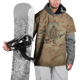 Накидка на куртку 3D с принтом Альфа в Санкт-Петербурге, 100% полиэстер |  | Тематика изображения на принте: альфа | антитеррор | спецназ