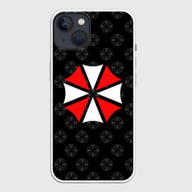 Чехол для iPhone 13 с принтом UMBRELLA CORP в Санкт-Петербурге,  |  | ada wong | biohazard | leon | nemesis | project resistance | raccoon city | re | re3 | resident evil | resident evil 3 | rpd | stars | umbrella | ада вонг | амбрелла | немезис | ужасы