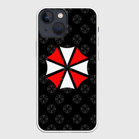 Чехол для iPhone 13 mini с принтом UMBRELLA CORP в Санкт-Петербурге,  |  | ada wong | biohazard | leon | nemesis | project resistance | raccoon city | re | re3 | resident evil | resident evil 3 | rpd | stars | umbrella | ада вонг | амбрелла | немезис | ужасы