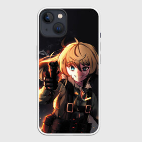 Чехол для iPhone 13 с принтом Youjo Senki в Санкт-Петербурге,  |  | anime | manga | tanya | the military chronicles of a little girl | the saga of tanya the evil | youjo senki | аниме | военная хроника маленькой девочки | манга | таня фон дегручав