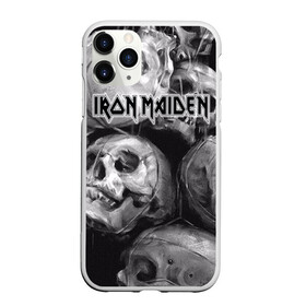 Чехол для iPhone 11 Pro матовый с принтом Iron Maiden в Санкт-Петербурге, Силикон |  | Тематика изображения на принте: бас | британия | брюс дикинсон | гитара | группа | дева | железная | метал | нико макбрэйн | рок | стив харрис | хеви | яник герс
