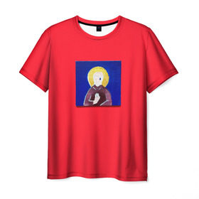 Мужская футболка 3D с принтом Монеточка - раскраски в Санкт-Петербурге, 100% полиэфир | прямой крой, круглый вырез горловины, длина до линии бедер | альбом | лиза | монеточка | музыка | нет монет | раскраски | ушла к реалисту | юность