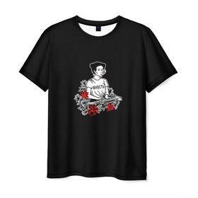 Мужская футболка 3D с принтом Монеточка - Юность в Санкт-Петербурге, 100% полиэфир | прямой крой, круглый вырез горловины, длина до линии бедер | альбом | лиза | монеточка | музыка | нет монет | раскраски | ушла к реалисту | юность