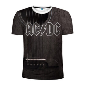 Мужская футболка 3D спортивная с принтом AC/DC в Санкт-Петербурге, 100% полиэстер с улучшенными характеристиками | приталенный силуэт, круглая горловина, широкие плечи, сужается к линии бедра | австралийская | ангус янг | блюз | группа | малькольм янг | рок | рок н ролл | стиви янг | хард
