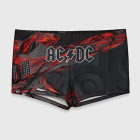 Мужские купальные плавки 3D с принтом AC/DC  в Санкт-Петербурге, Полиэстер 85%, Спандекс 15% |  | австралийская | ангус янг | блюз | группа | малькольм янг | рок | рок н ролл | стиви янг | хард