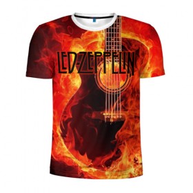 Мужская футболка 3D спортивная с принтом Led Zeppelin в Санкт-Петербурге, 100% полиэстер с улучшенными характеристиками | приталенный силуэт, круглая горловина, широкие плечи, сужается к линии бедра | блюз рок | британская | группа | джимми пейдж | джон пол джонс | роберт плант | рок | фолк рок | хард рок | хеви метал