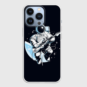 Чехол для iPhone 13 Pro с принтом Space rock в Санкт-Петербурге,  |  | astronaut | cosmos | glare | guitar | infinity | music | planet | reflection | space suit | stars | sun | universe | астронавт | бесконечность | блик | вселенная | гитара | звезды | космонавт | космос | музыка | отражение | планета | рисунок | рок
