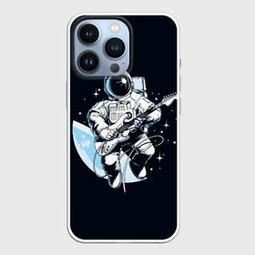 Чехол для iPhone 13 Pro с принтом Space rock в Санкт-Петербурге,  |  | Тематика изображения на принте: astronaut | cosmos | glare | guitar | infinity | music | planet | reflection | space suit | stars | sun | universe | астронавт | бесконечность | блик | вселенная | гитара | звезды | космонавт | космос | музыка | отражение | планета | рисунок | рок