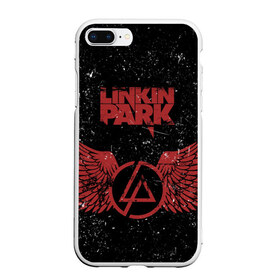 Чехол для iPhone 7Plus/8 Plus матовый с принтом Linkin Park в Санкт-Петербурге, Силикон | Область печати: задняя сторона чехла, без боковых панелей | американская | группа | линкин | майк шинода | метал | музыка | ню | парк | поп | рок | рэп | феникс фаррелл | честер беннингтон | электроник