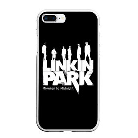 Чехол для iPhone 7Plus/8 Plus матовый с принтом Linkin Park в Санкт-Петербурге, Силикон | Область печати: задняя сторона чехла, без боковых панелей | американская | группа | линкин | майк шинода | метал | музыка | ню | парк | поп | рок | рэп | феникс фаррелл | честер беннингтон | электроник