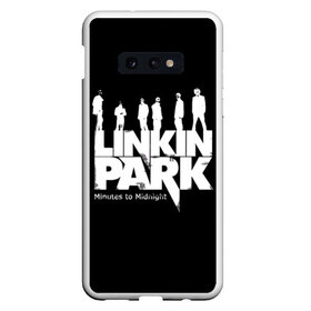 Чехол для Samsung S10E с принтом Linkin Park в Санкт-Петербурге, Силикон | Область печати: задняя сторона чехла, без боковых панелей | американская | группа | линкин | майк шинода | метал | музыка | ню | парк | поп | рок | рэп | феникс фаррелл | честер беннингтон | электроник