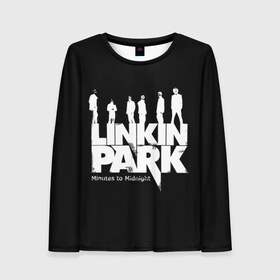 Женский лонгслив 3D с принтом Linkin Park в Санкт-Петербурге, 100% полиэстер | длинные рукава, круглый вырез горловины, полуприлегающий силуэт | американская | группа | линкин | майк шинода | метал | музыка | ню | парк | поп | рок | рэп | феникс фаррелл | честер беннингтон | электроник