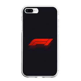 Чехол для iPhone 7Plus/8 Plus матовый с принтом Formula 1 Logo в Санкт-Петербурге, Силикон | Область печати: задняя сторона чехла, без боковых панелей | formula | лого | формула