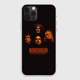 Чехол для iPhone 12 Pro Max с принтом Queen Bohemian Rhapsody в Санкт-Петербурге, Силикон |  | Тематика изображения на принте: queen | брайан мэи | британская | группа | джон дикон | королева | роджер тейлор | рок | фредди меркьюри