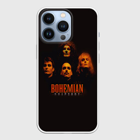 Чехол для iPhone 13 Pro с принтом Queen Bohemian Rhapsody в Санкт-Петербурге,  |  | queen | брайан мэи | британская | группа | джон дикон | королева | роджер тейлор | рок | фредди меркьюри