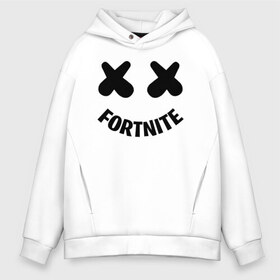 Мужское худи Oversize хлопок с принтом FORTNITE x MARSHMELLO в Санкт-Петербурге, френч-терри — 70% хлопок, 30% полиэстер. Мягкий теплый начес внутри —100% хлопок | боковые карманы, эластичные манжеты и нижняя кромка, капюшон на магнитной кнопке | 2019 | armor | armour | cybersport | esport | fortnite | game | llama | logo | броня | игра | киберспорт | лама | фиолетовый | фирменные цвета | фортнайт