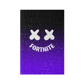 Обложка для паспорта матовая кожа с принтом FORTNITE x MARSHMELLO в Санкт-Петербурге, натуральная матовая кожа | размер 19,3 х 13,7 см; прозрачные пластиковые крепления | 2019 | armor | armour | cybersport | esport | fortnite | game | llama | logo | броня | игра | киберспорт | лама | фиолетовый | фирменные цвета | фортнайт