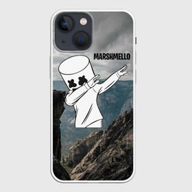 Чехол для iPhone 13 mini с принтом Marshmello в Санкт-Петербурге,  |  | chris comstock | electronic | joytime iii | marshmallow | marshmello | клубная | маршмелло | маршмеллоу | электронная музыка