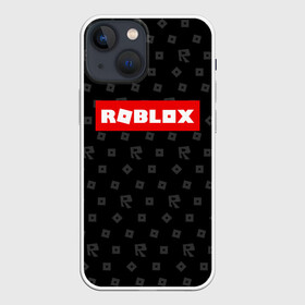 Чехол для iPhone 13 mini с принтом ROBLOX в Санкт-Петербурге,  |  | game | gamer | logo | minecraft | roblox | simulator | игра | конструктор | лого | симулятор | строительство | фигура