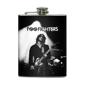 Фляга с принтом Foo Fighters в Санкт-Петербурге, металлический корпус | емкость 0,22 л, размер 125 х 94 мм. Виниловая наклейка запечатывается полностью | foo fighters | nirvana | альтернативный рок | группы | дейв грол | музыка | постгранж | рок | хард рок