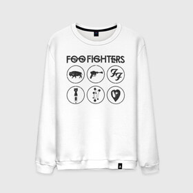 Мужской свитшот хлопок с принтом Foo Fighters в Санкт-Петербурге, 100% хлопок |  | foo fighters | nirvana | альтернативный рок | группы | дейв грол | музыка | постгранж | рок | хард рок