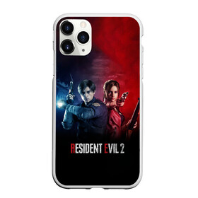 Чехол для iPhone 11 Pro матовый с принтом Resident Evil 2 в Санкт-Петербурге, Силикон |  | 2 | biohazard | claire | evil | horror | raccoon | resident | survival | t virus | t вирус | выживание | зла | кеннеди | клэр | леон | обитель | раккун | редфилд | скотт | ужас