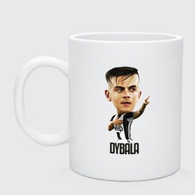 Кружка с принтом Dybala в Санкт-Петербурге, керамика | объем — 330 мл, диаметр — 80 мм. Принт наносится на бока кружки, можно сделать два разных изображения | champion | cr7 | cristiano | game | goal | italy | juventus | madrid | real | ronaldo | spain | team | буффон | гол | дибала | золотой мяч | игрок | испания | италия | криштиану | мадрид | португалия | реал | роналду | спорт | тренер | футбол | 