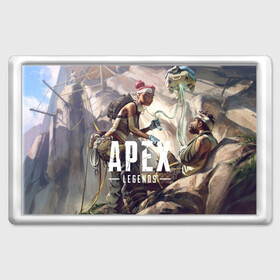 Магнит 45*70 с принтом APEX Legends в Санкт-Петербурге, Пластик | Размер: 78*52 мм; Размер печати: 70*45 | 2 | 2019 | 3 | apex | game | legends | titanfall | игра | титанфолл