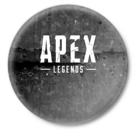 Значок с принтом APEX Legends в Санкт-Петербурге,  металл | круглая форма, металлическая застежка в виде булавки | Тематика изображения на принте: 2 | 2019 | 3 | apex | game | legends | titanfall | игра | титанфолл