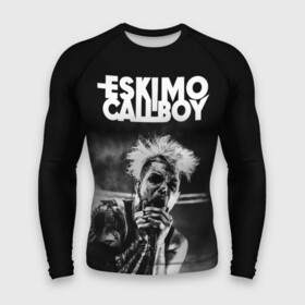 Мужской рашгард 3D с принтом Eskimo Callboy в Санкт-Петербурге,  |  | bury me in vegas | crystals | danskimo | eskimo callboy | sushi | the scene | we are the mess | группы | метал | музыка | рок | эскимо колбой