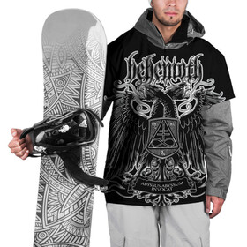 Накидка на куртку 3D с принтом Behemoth в Санкт-Петербурге, 100% полиэстер |  | behemoth | black metal | death metal | inferno | nergal | orion | seth | блэк метал | группы | дэт метал | метал | музыка | рок