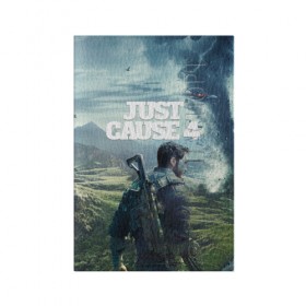 Обложка для паспорта матовая кожа с принтом Just Cause 4 в Санкт-Петербурге, натуральная матовая кожа | размер 19,3 х 13,7 см; прозрачные пластиковые крепления | 2019 | fight | jc4 | just cause | mix fight | shot | автомат | агент | битва | боевик | бой | взрыв | выстрел | джаст каус | драка | игра | игровая | компьютерная | миссия | оружие | симулятор | спецназ | турнир | экшен