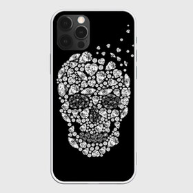 Чехол для iPhone 12 Pro Max с принтом Diamond skull в Санкт-Петербурге, Силикон |  | background | black | death | diamond skull | drawing | graphics | hal | hearts | precious stones | symbol | wealth | богатство | бриллиантовый | графика | день мертвых | драгоценные | камни | мексика | праздник | рисунок | сердца | символ | фон |