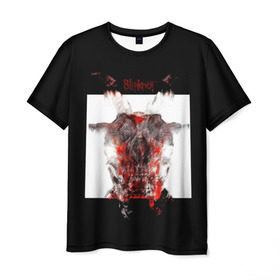 Мужская футболка 3D с принтом Slipknot All Out Life в Санкт-Петербурге, 100% полиэфир | прямой крой, круглый вырез горловины, длина до линии бедер | metal | music | rock | skull | slipknot