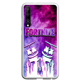 Чехол для Honor P30 с принтом FORTNITE & MARSHMELLO (COLOR) в Санкт-Петербурге, Силикон | Область печати: задняя сторона чехла, без боковых панелей | color | fortnite | fortnite 2 | fortnite x | geometry | marshmello | ninja | streamer | texture | абстракция | геометрия | дизайн | дым | игра | красочный дым | маршмелло | ниндзя | радуга | силуэт | стиль | текстура | улыбка | 