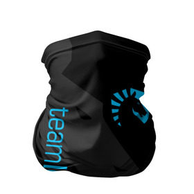Бандана-труба 3D с принтом TEAM LIQUID в Санкт-Петербурге, 100% полиэстер, ткань с особыми свойствами — Activecool | плотность 150‒180 г/м2; хорошо тянется, но сохраняет форму | Тематика изображения на принте: 2019 | blue | cybersport | esport | liquid | logo | pro league | team | team liquid | киберспорт | логотип | тим ликвид | фирменные цвета