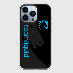 Чехол для iPhone 13 Pro с принтом TEAM LIQUID | ТИМ ЛИКВИД в Санкт-Петербурге,  |  | 2019 | blue | cybersport | esport | liquid | logo | pro league | team | team liquid | киберспорт | логотип | тим ликвид | фирменные цвета