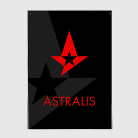 Постер с принтом ASTRALIS | АСТРАЛИС в Санкт-Петербурге, 100% бумага
 | бумага, плотность 150 мг. Матовая, но за счет высокого коэффициента гладкости имеет небольшой блеск и дает на свету блики, но в отличии от глянцевой бумаги не покрыта лаком | action | astralis | awp | counter strike | cs go | cs go global offensive | cybersport | faze clan | game | gamer | hyper beast | shooter | skin | team liquid | киберспорт | оружие | скины