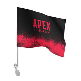 Флаг для автомобиля с принтом APEX LEGENDS (Titanfall) в Санкт-Петербурге, 100% полиэстер | Размер: 30*21 см | apex | apex legends | apex legends battle royal | battle royal | legends | titanfall