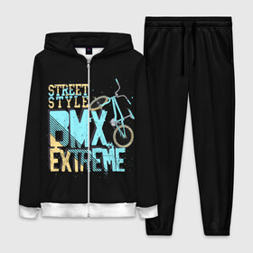 Женский костюм 3D с принтом Street style в Санкт-Петербурге,  |  | background | bike | black | bmx | drawing | extreme | graphics | movement | power | splashes | sport | spots | street | style | брызги | велосипед | графика | движение | жёлтый | надпись | пятна | рисунок | сила | синий | спорт | стиль | текст | уличный |